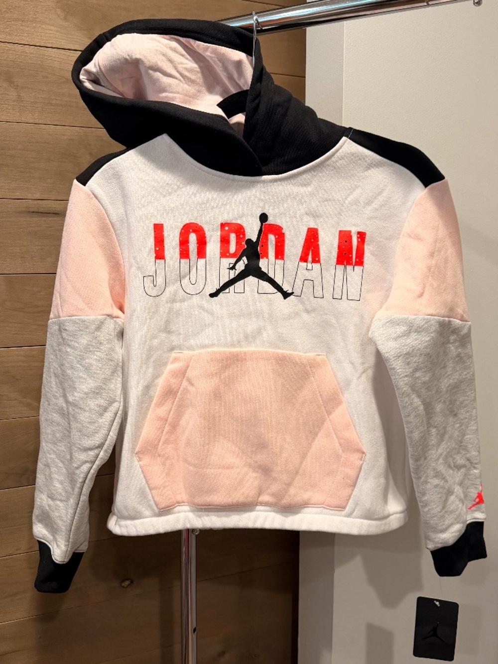 *NWT* Nike Air Jordan Millennial Color block Hoodie Youth Large (12-13 years)